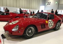 Highlights from London Classic Car Show February 2017 ferrari 250 GTO