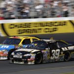 black-and-white-nascar-car